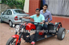 Mangalore:Monster Trike vehicle developed for the Physically challenged